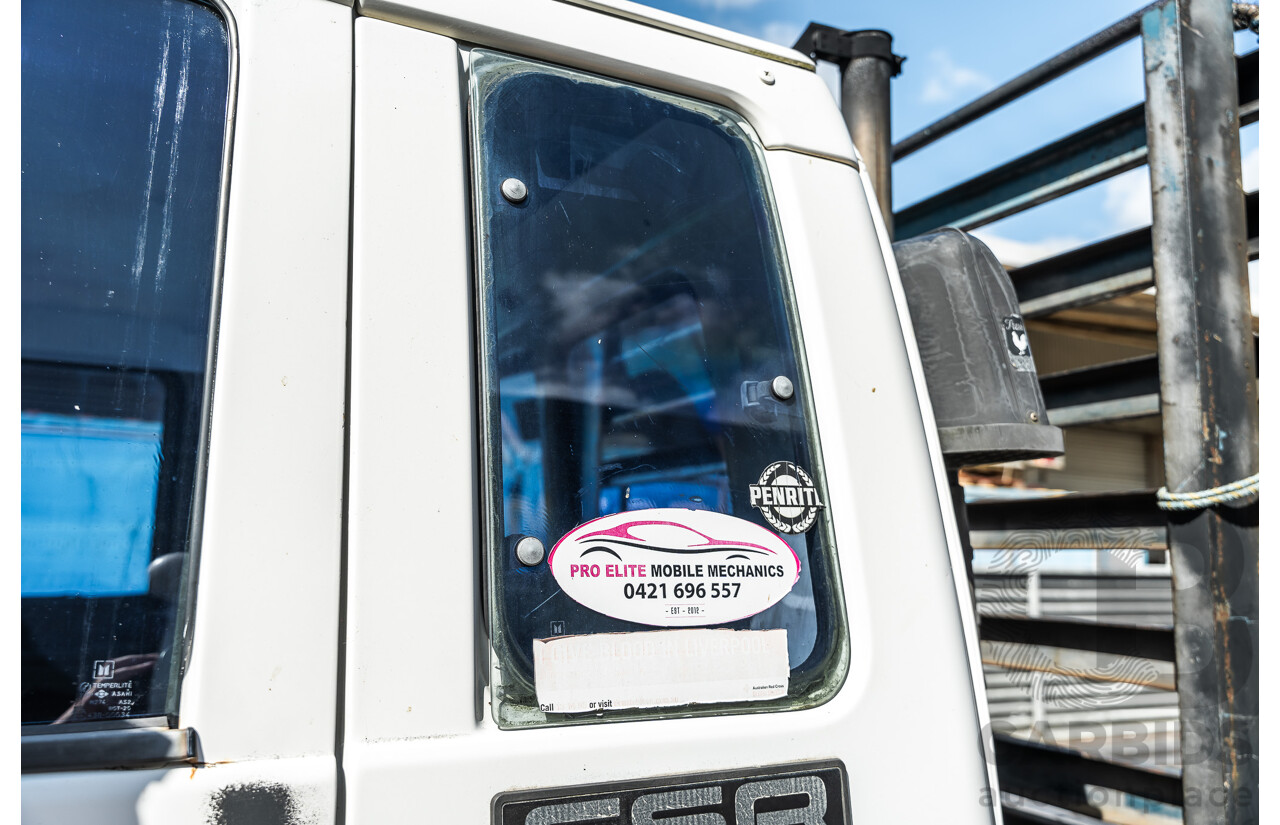 1994 Isuzu FSR500 Tray Back 2d Cab Chassis Truck White Diesel