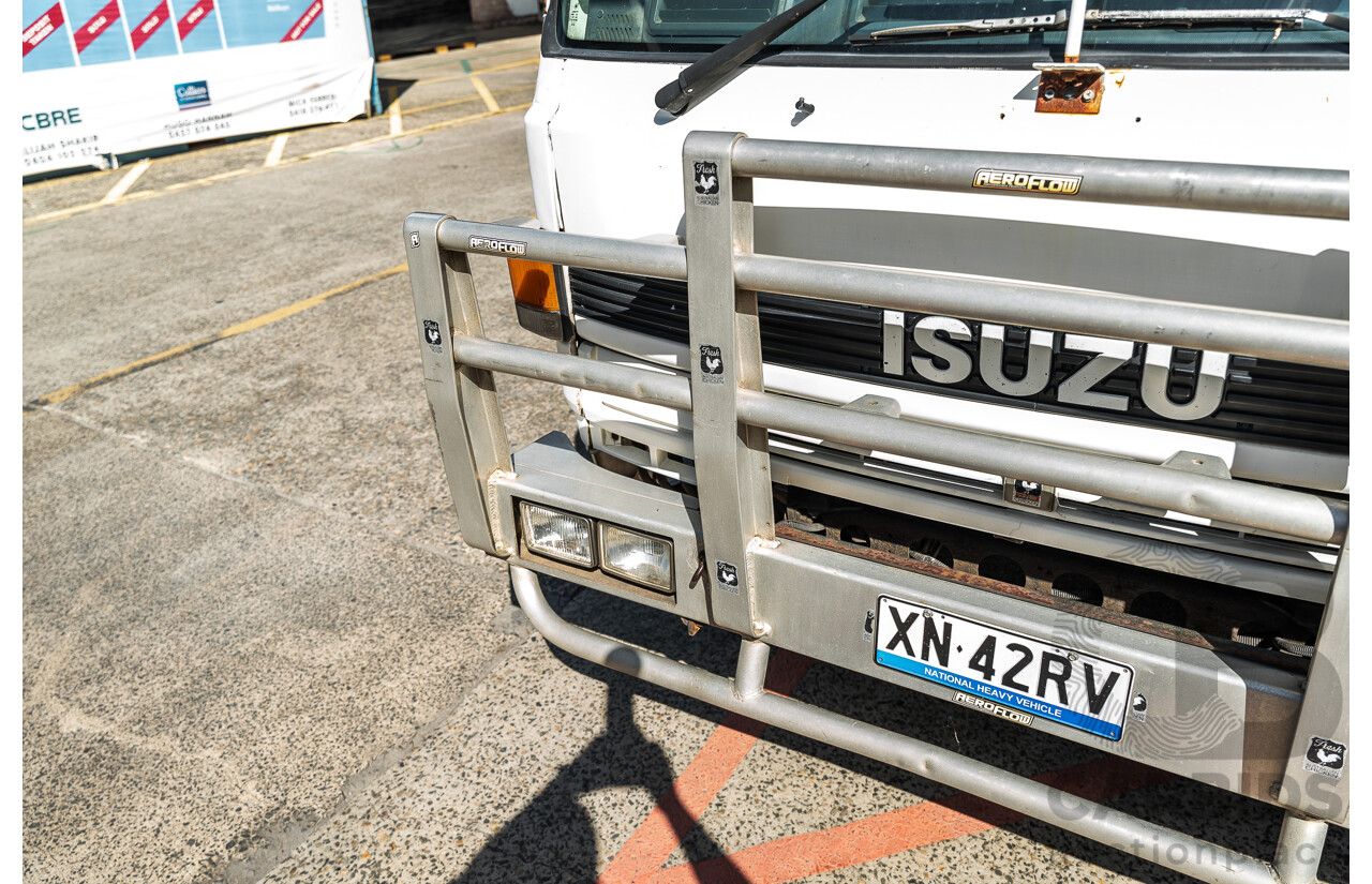 1994 Isuzu FSR500 Tray Back 2d Cab Chassis Truck White Diesel