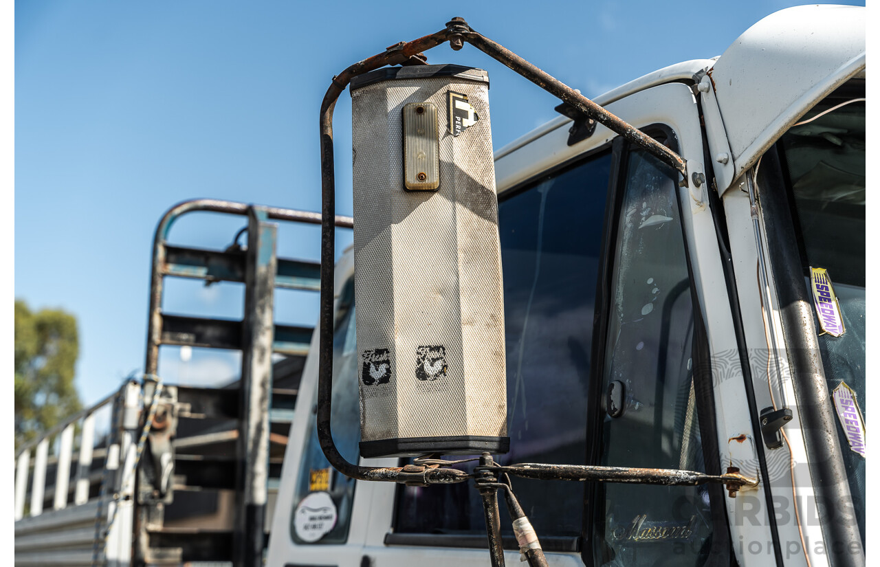 1994 Isuzu FSR500 Tray Back 2d Cab Chassis Truck White Diesel