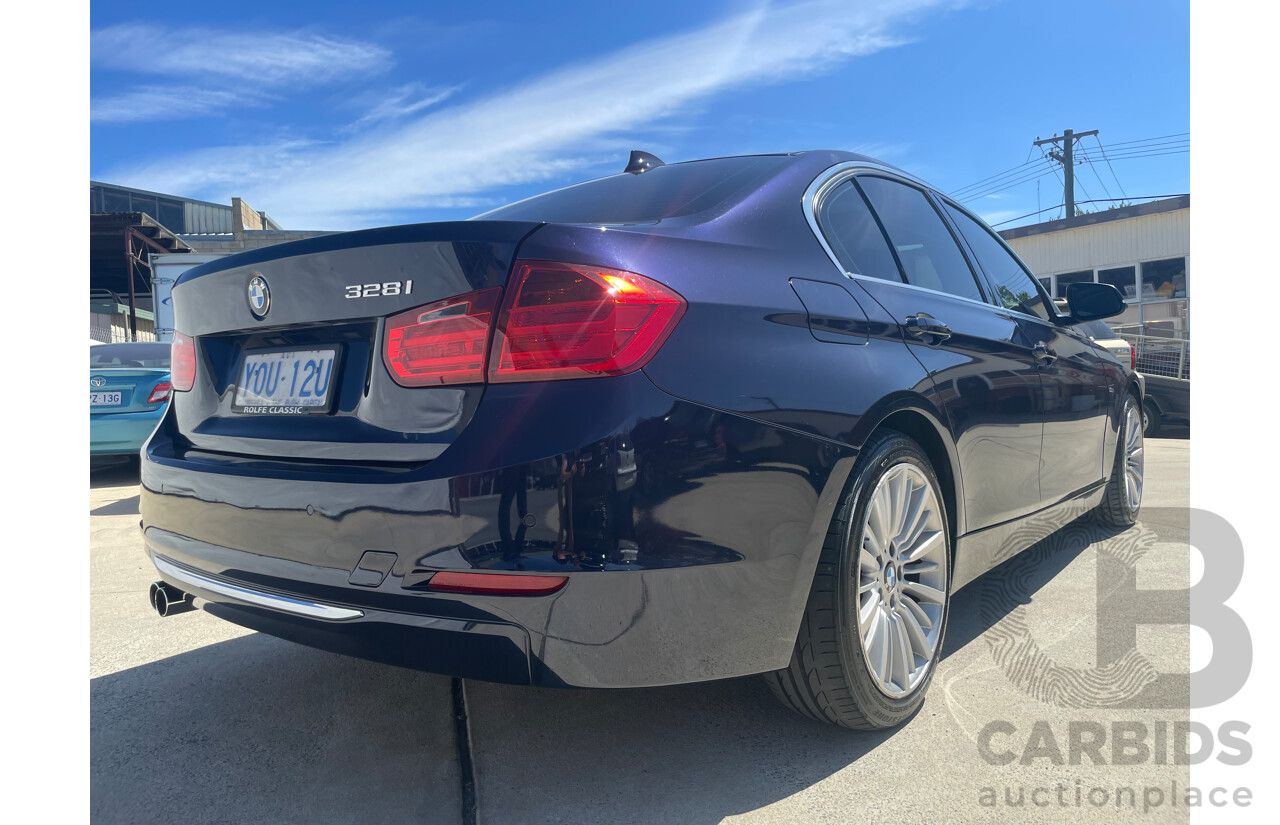 05/13 Bmw 3 28i RWD F30 4D Sedan Blue 2.0L