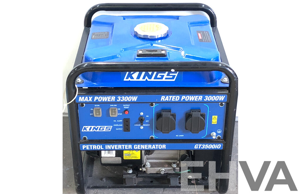 Kings Four Stroke Petrol 3.0 KVA Inverter Generator