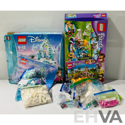 Lego Disney 41148 Frozen Alongside Friends 41313 with Large Original Lego Store Paper Bag