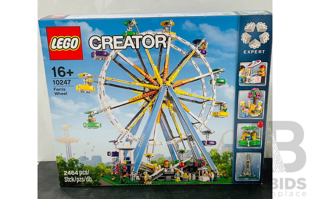 Retired Lego Set, Creator Ferris Wheel, Expert, 10247 in Original Box