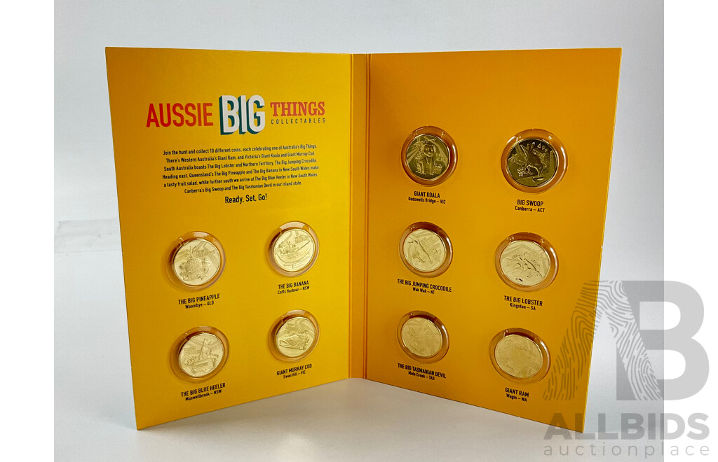 Australian RAM 2023 Aussie Big Things UNC One Dollar Coin Set