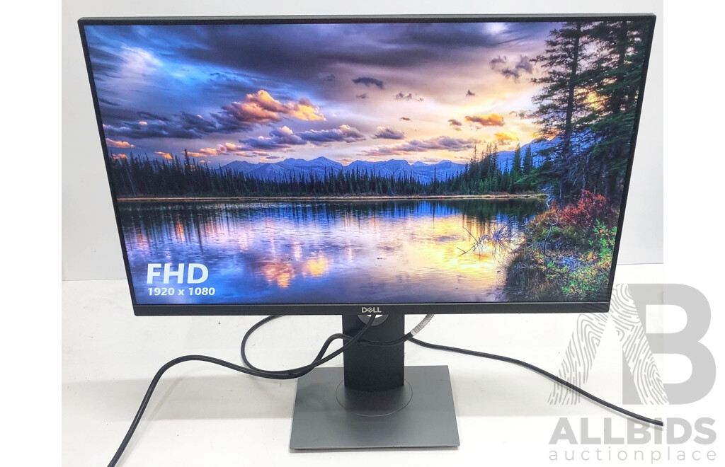 Dell (P2419H) 23.8-Inch Full HD (1080p) Widescreen LED-Backlit LCD Monitor