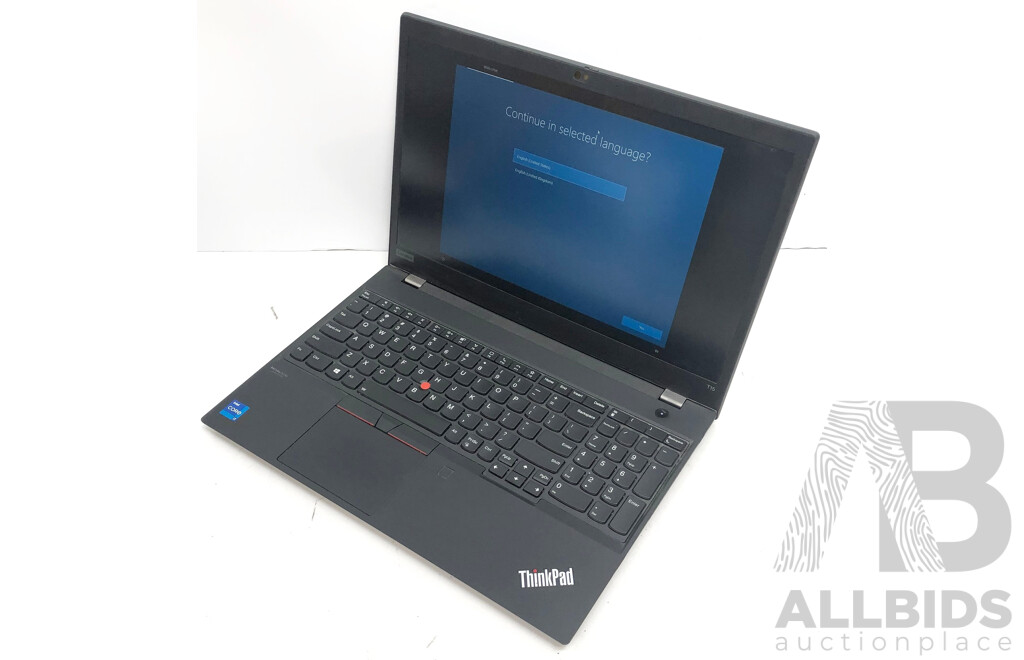 Lenovo ThinkPad T15 Intel Core i7 (1165G7) 2.80GHz-4.70GHz 4-Core CPU 15-Inch Laptop w/ Power Supply