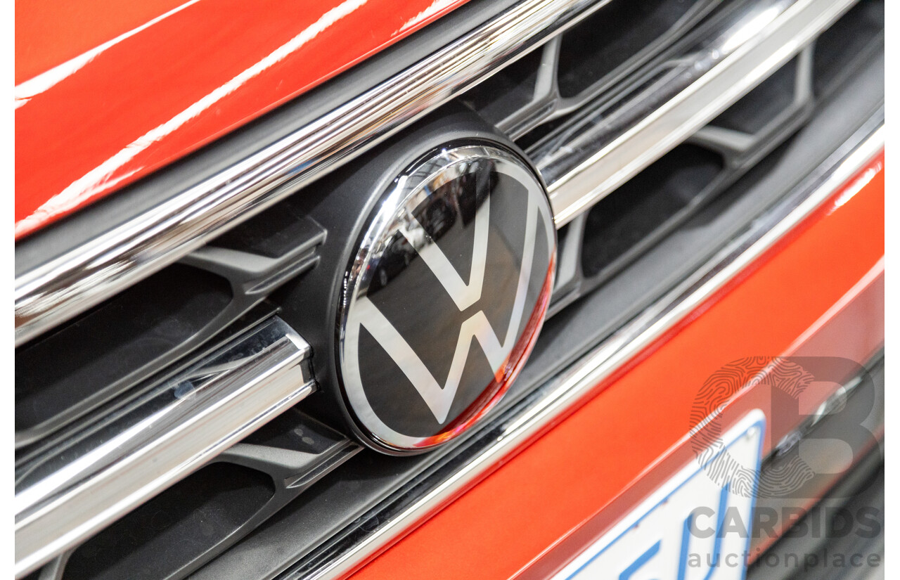 02/2023 Volkswagen T-Roc 140TSI R-Line (AWD) D1 MY23 Update 4D Wagon Kings Red Turbo 2.0L