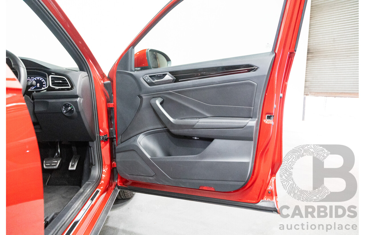 02/2023 Volkswagen T-Roc 140TSI R-Line (AWD) D1 MY23 Update 4D Wagon Kings Red Turbo 2.0L