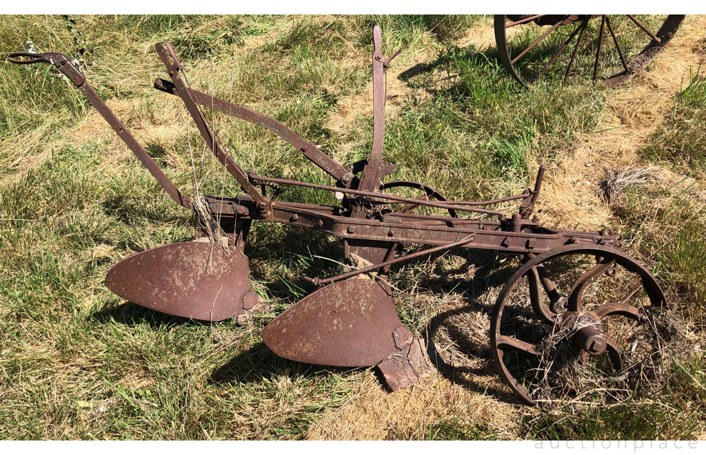 Antique 2 Blade Farm Plough