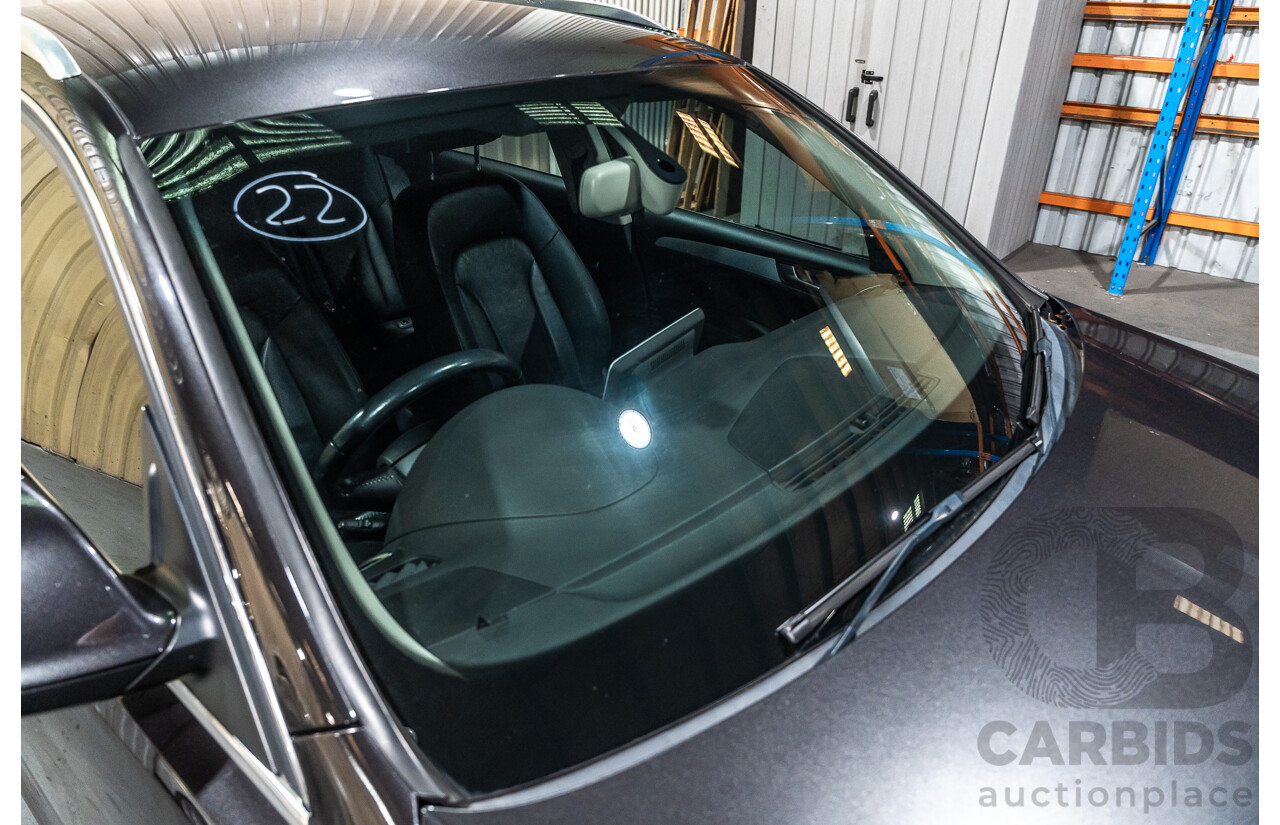 12/2011 Audi Q5 2.0 TDI Quattro (AWD) 8R MY11 4d Wagon Metallic Grey Turbo Diesel 2.0L