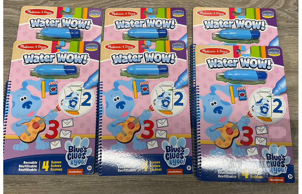 LEGO Creator Animals 31129/31125/31128 & MELISSA & DOUG Blues Clues & You Water Wow Colouring Book X6 - Lot of 9