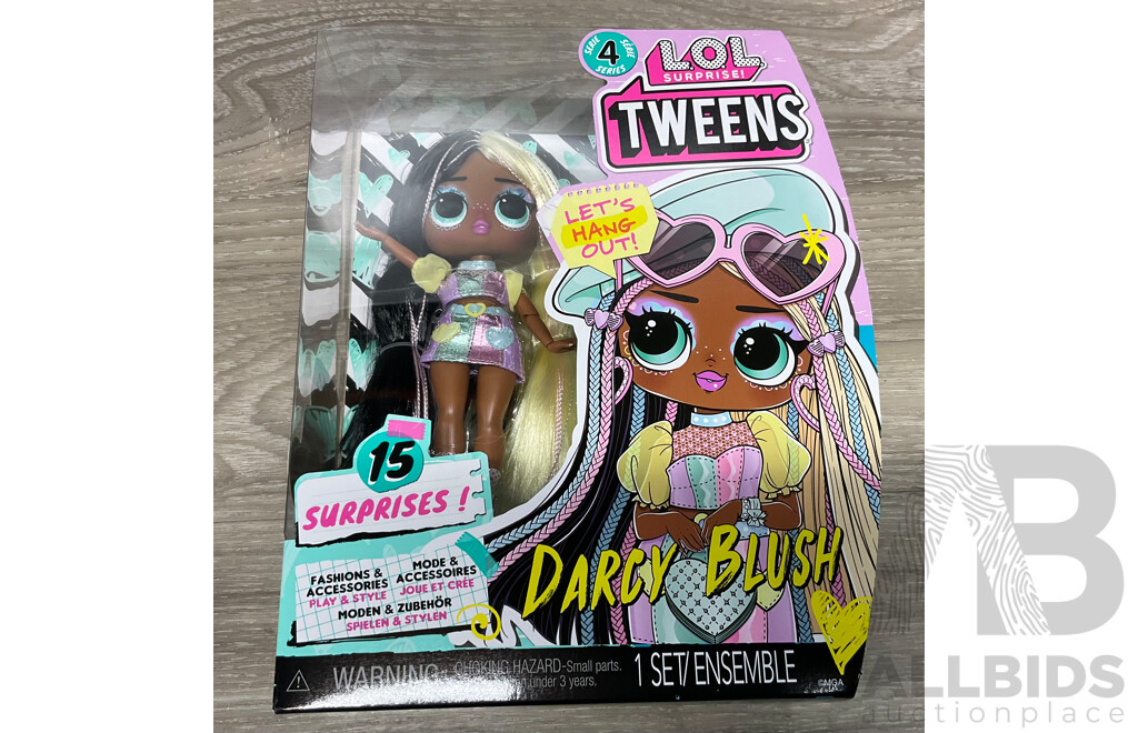 L.O.L. Surprise! Tweens Series 4 Fashion Doll - Lot of 4