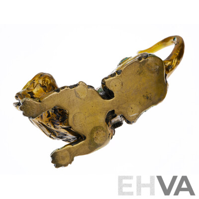 Limited Edition Nano Lopez Studio, Cat 'Sam' Bronze Sculptor, Handpainted with COA 146/199