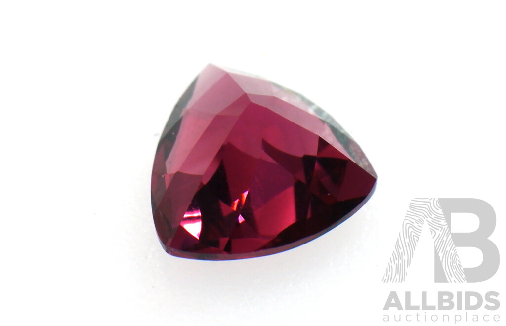 Rhodolite Garnet 2.18ct Unset Trilliant Cut Gemstone