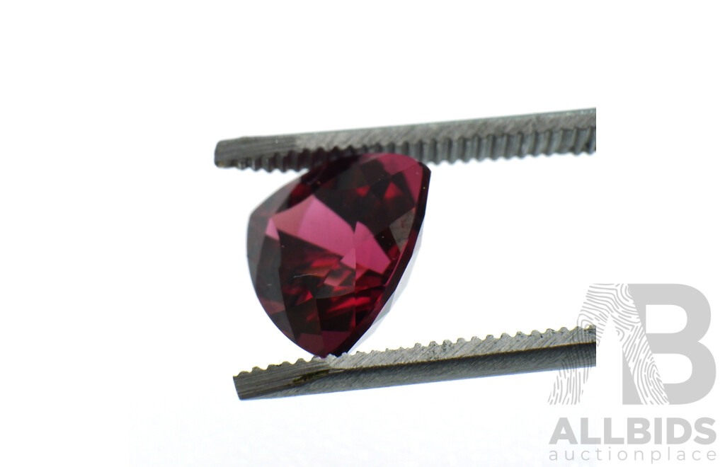 Rhodolite Garnet 2.18ct Unset Trilliant Cut Gemstone