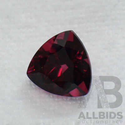 Rhodolite Garnet 2.18ct Unset Trilliant Cut Gemstone