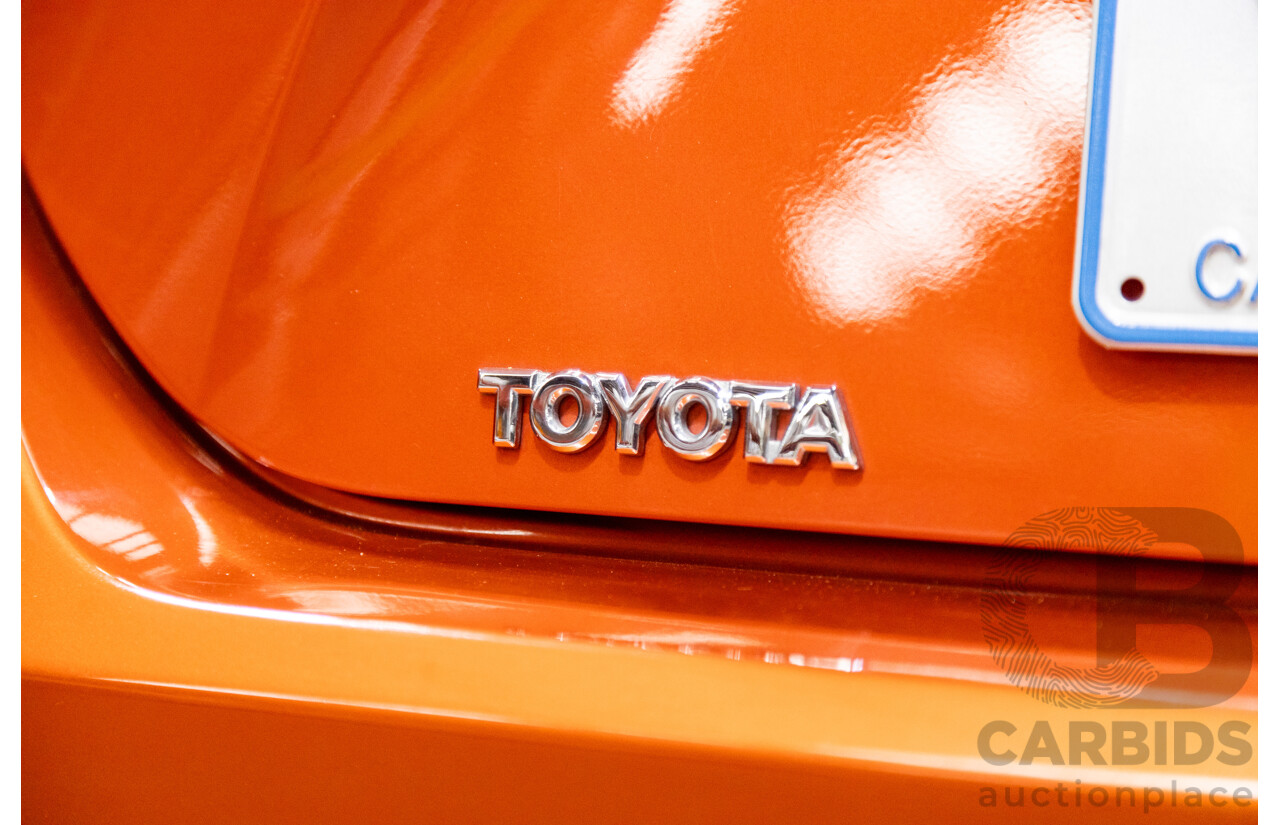 08/2012 Toyota 86 GTS ZN6 2d Coupe Velocity Orange Metallic 2.0L