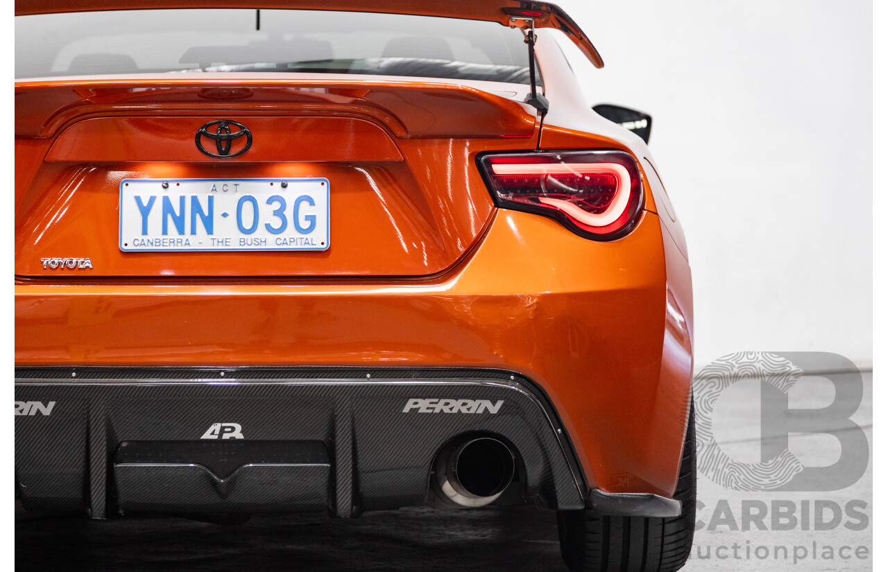 08/2012 Toyota 86 GTS ZN6 2d Coupe Velocity Orange Metallic 2.0L