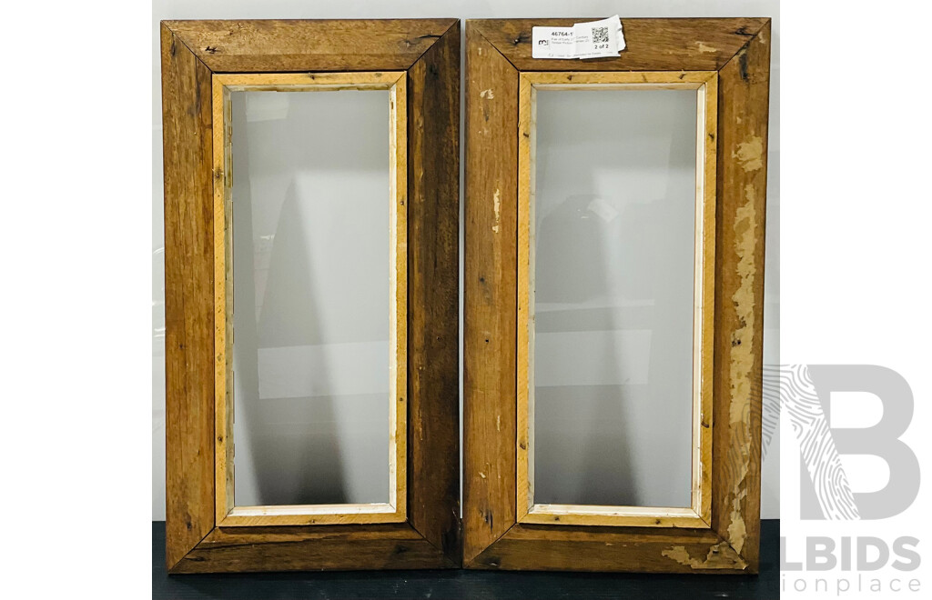 Pair of Early 20th Century Timber Picture Frames (2)