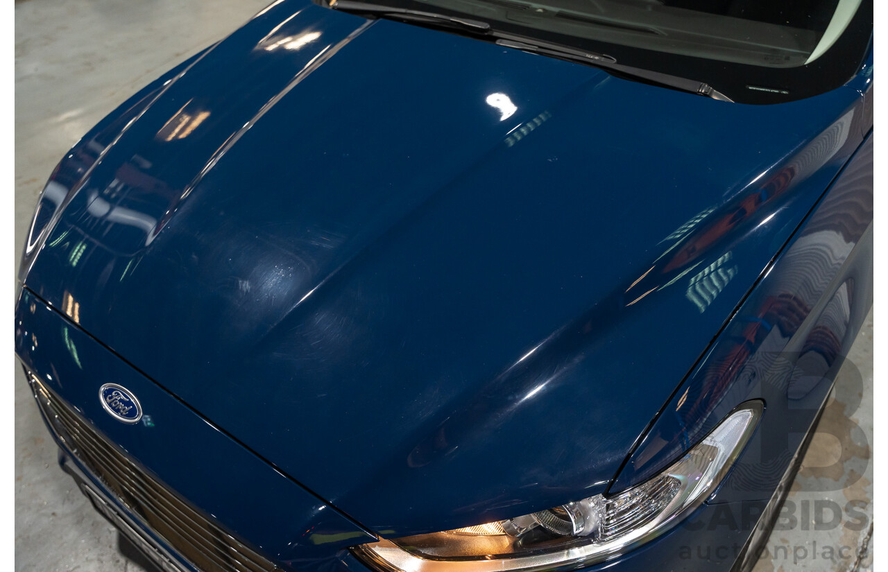 11/2016 Ford Mondeo Trend MD 5d Hatchback Blue Turbo 2.0L