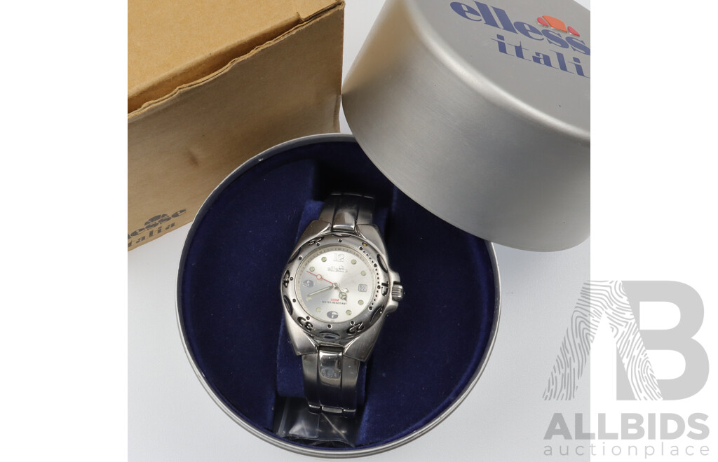 Ellesse Italia Watch 03-104-003, 35mm Casing, in Original Box