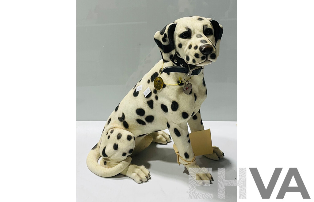 The Leonardo Collection Vintage Dalmatian Dog Statue