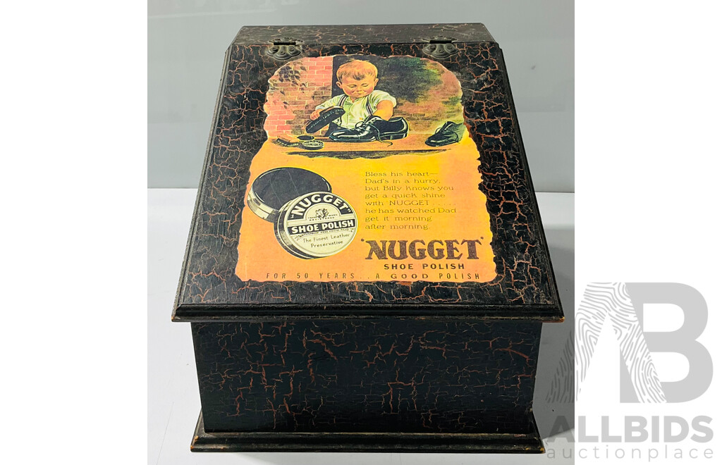 Nugget Boot Polish Box