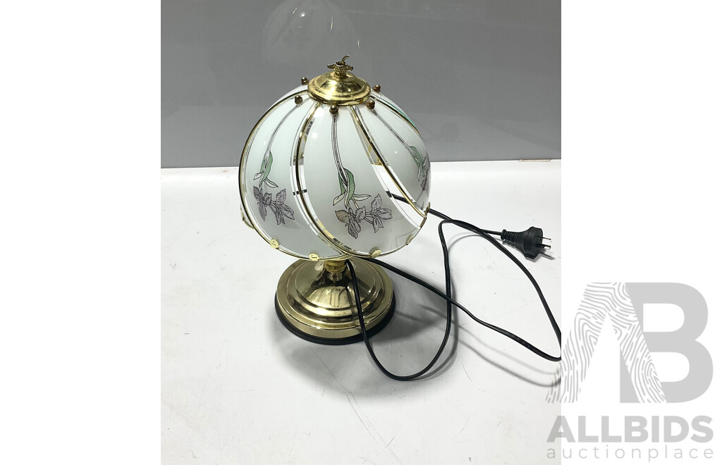 Decorative Lamp with Flower Motive