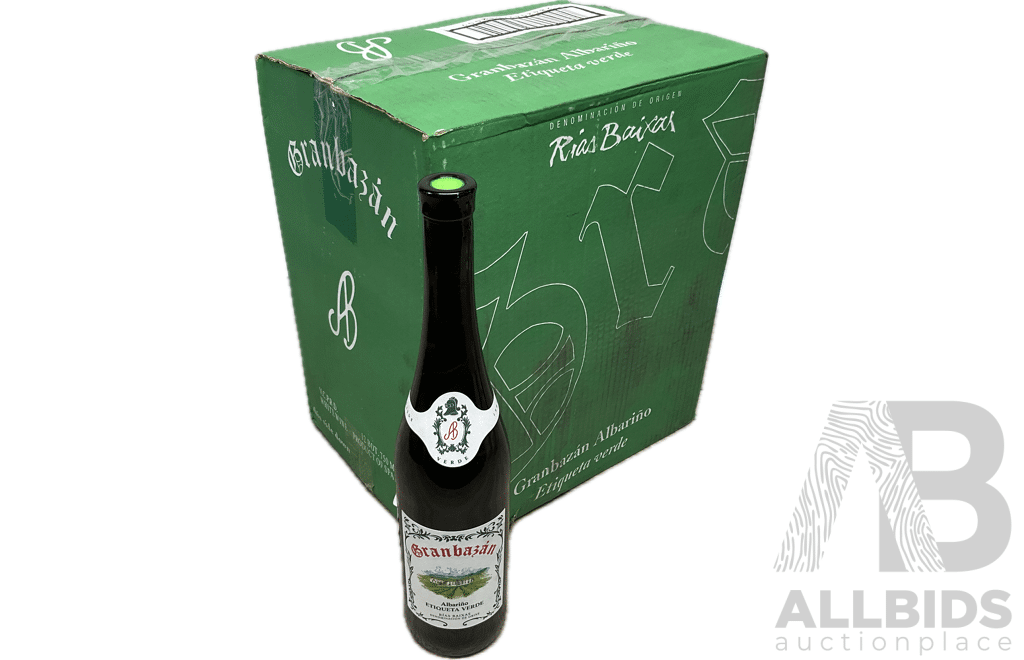 GRANBAZAN 2017 Albarino Etiqueta Verde Rias Baixas - Case of 12 x 750ml