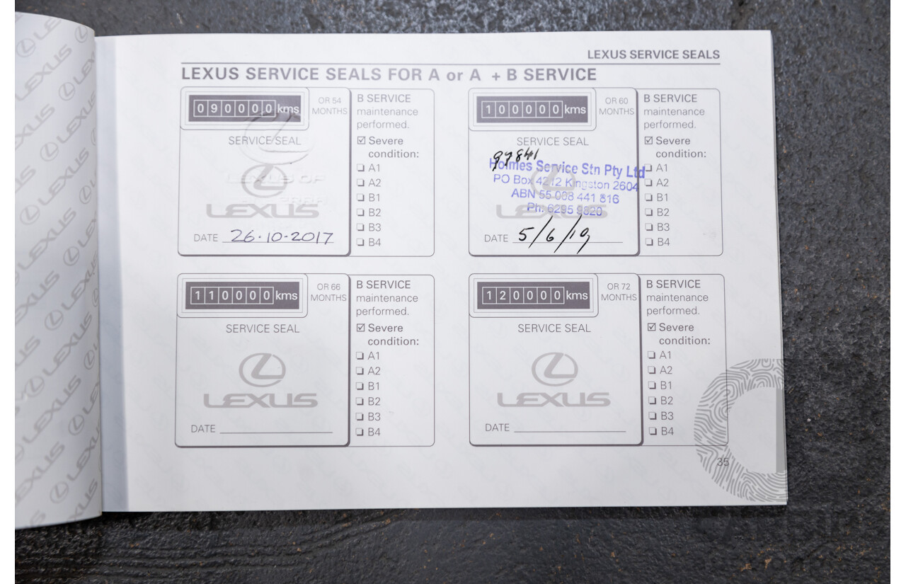 03/2004 Lexus LS430 RWD UCF30R 4d Sedan Sandstone Mica Metallic V8 4.3L