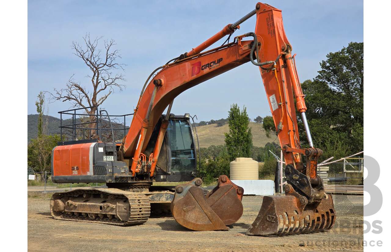 2010 Hitachi ZX200-3 20 Tonne Crawler - Lot 1529327 | ALLBIDS