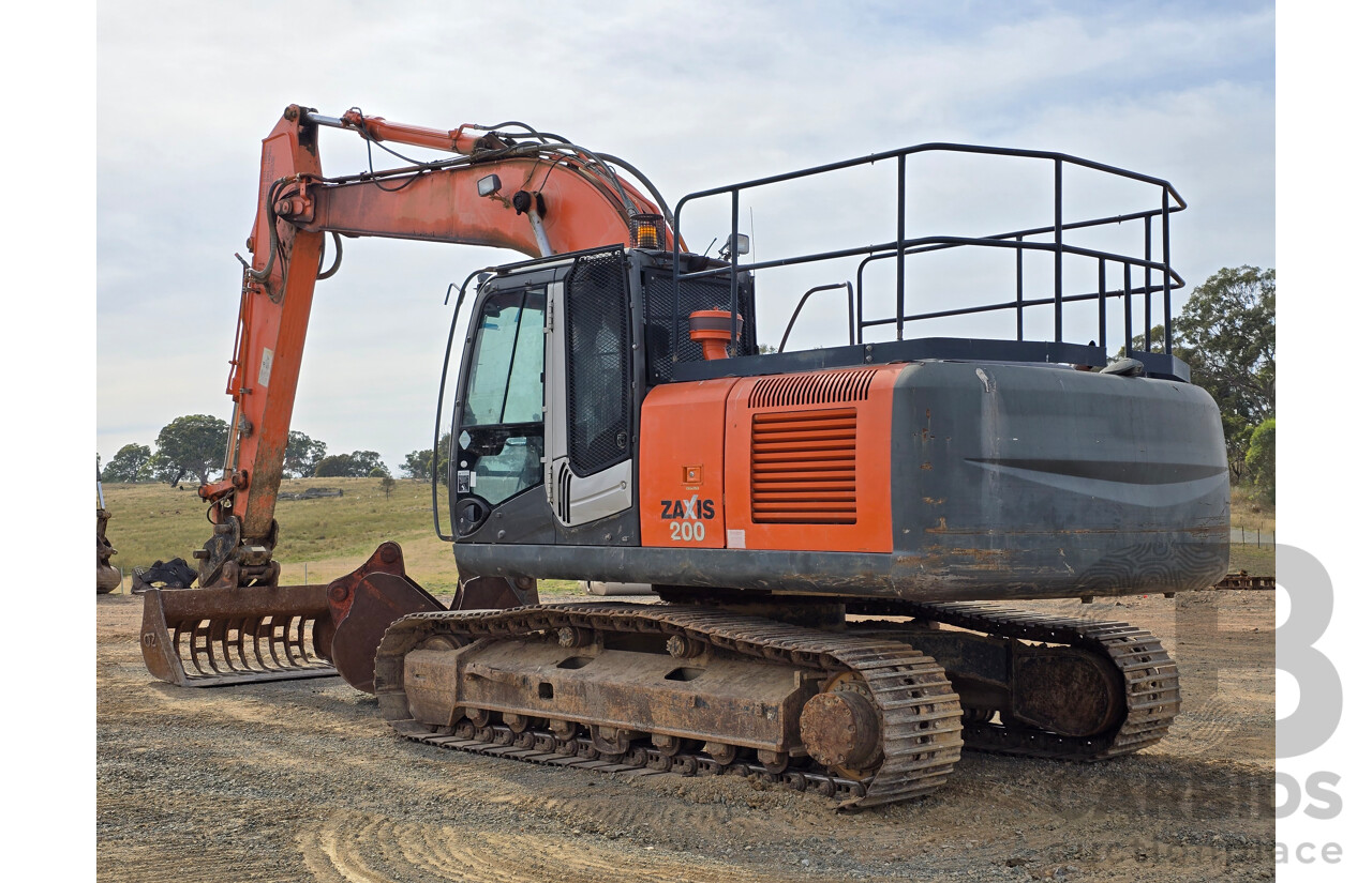 2010 Hitachi ZX200-3 20 Tonne Crawler - Lot 1529327 | ALLBIDS