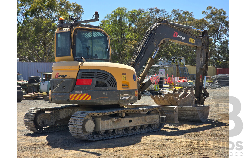 Volvo ECR88 Plus 8 Tonne Crawler Hydraulic Excavator Diesel 59hp 3.4L