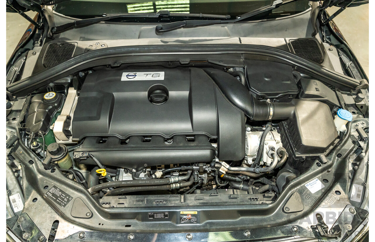 1/2011 Volvo XC60 T6 R-Design (AWD) DZ MY11 4d Wagon Metallic Black Turbo 3.0L