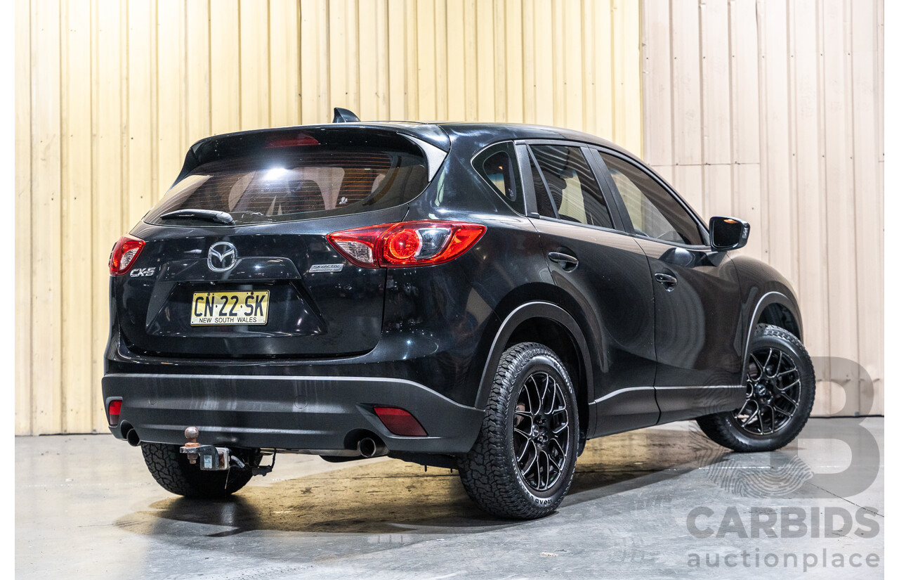 6/2012 Mazda CX-5 MAXX (4x2) 4d Wagon Black 2.0L