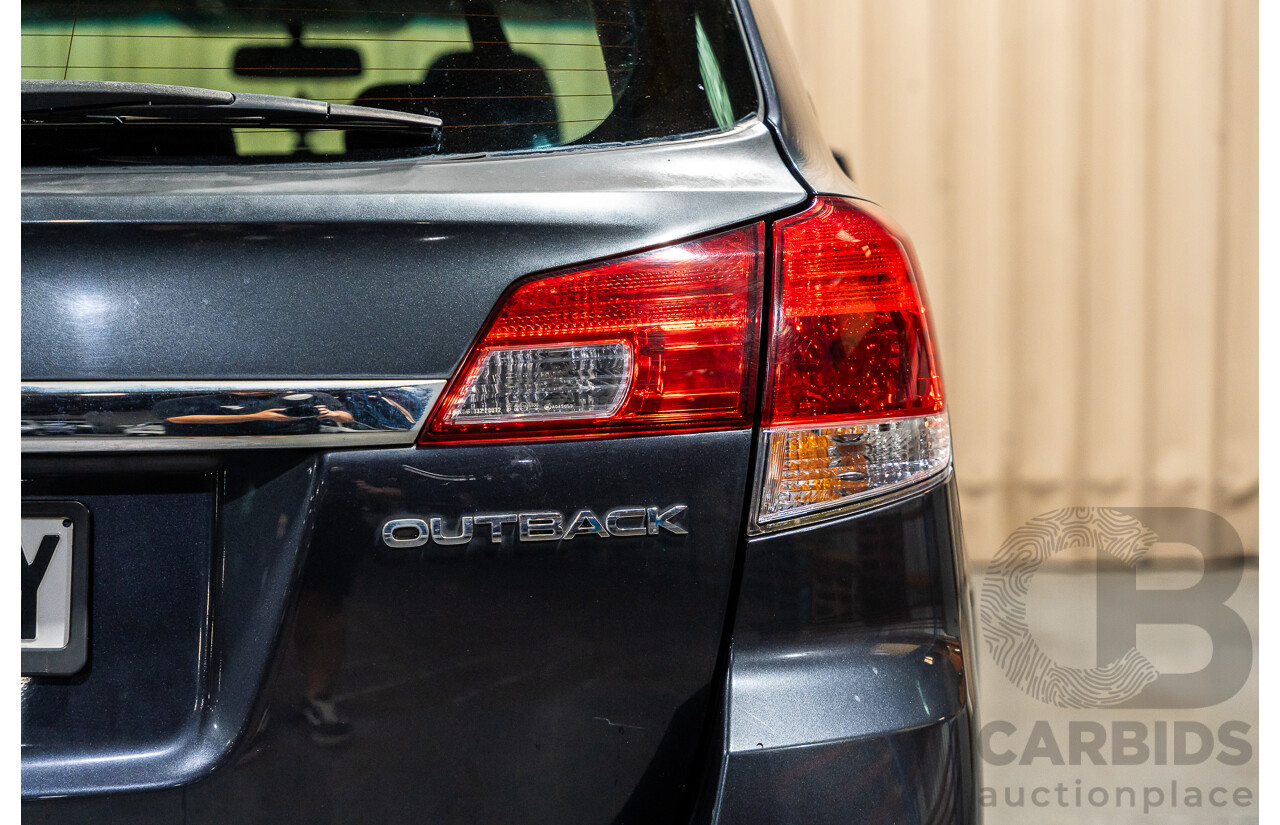 9/2010 Subaru Outback 2.5i Premium MY10 4d Wagon Metallic Grey 2.5L