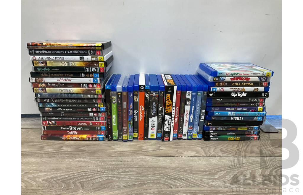 Large Collection of DVD Movie Sets