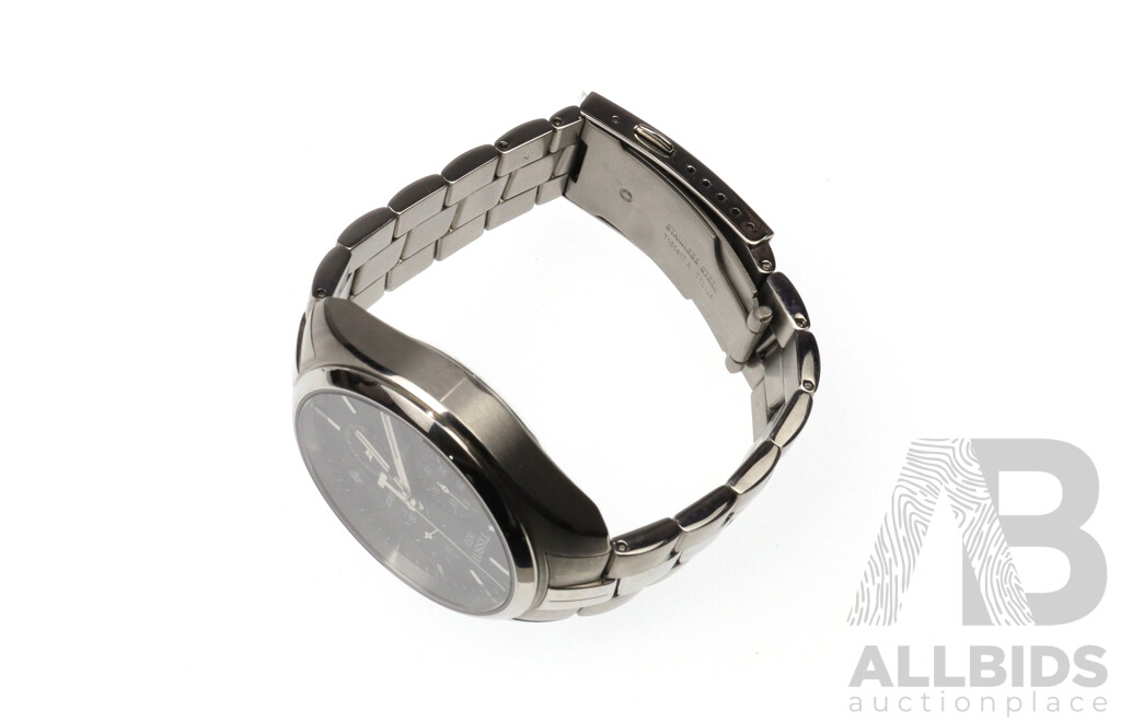 Tissot Mens PR100 Black Dial Stainless Steel 40mm Watch T101417A Swiss Made