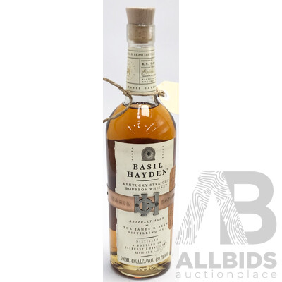 700ml Bottle of Basil Hayden Kentucky Straight Bourbon Whisley