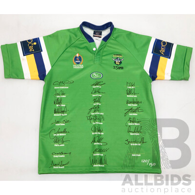 Canberra Raiders 2006 Signed Jersey 120/150