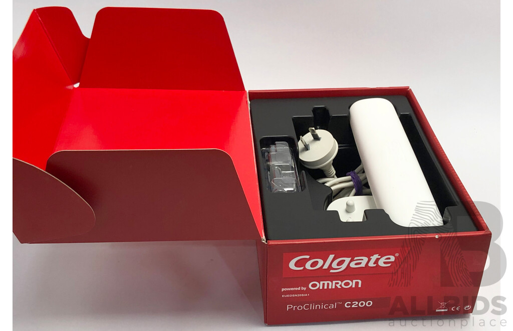 Colgate Pro Clinical C200 Omron Electric Toothbrush