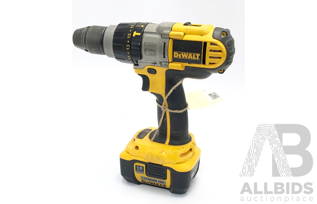 Dewalt DCD970 Cordless Drill with 18V XRP Lithium Ion Battery