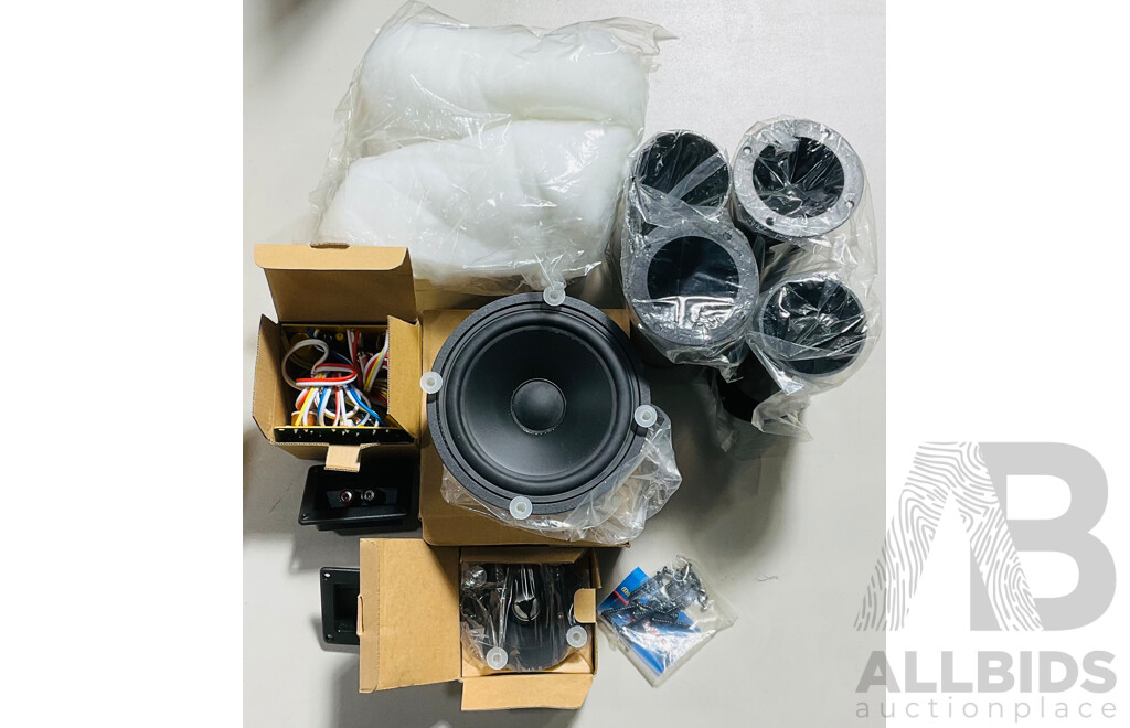 Vifa JV60 Speaker Kit with Speakers, Crossovers and Accessories in Original Box