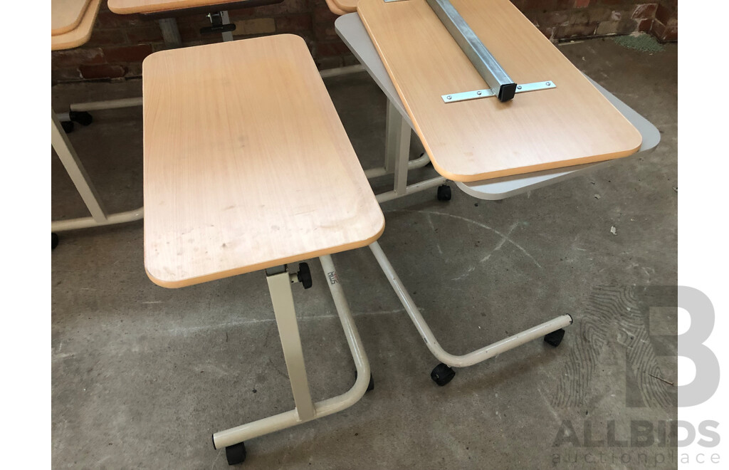Overbed Tables - Lot of 13