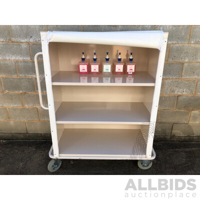 Kerry Three Tier Cleaners Trolley