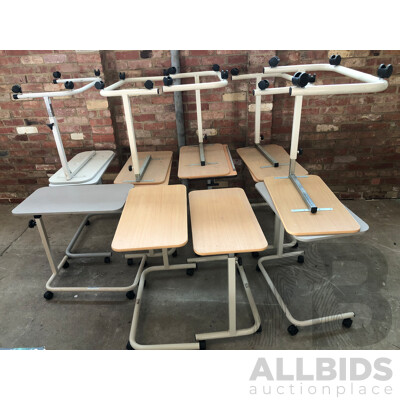 Overbed Tables - Lot of 13