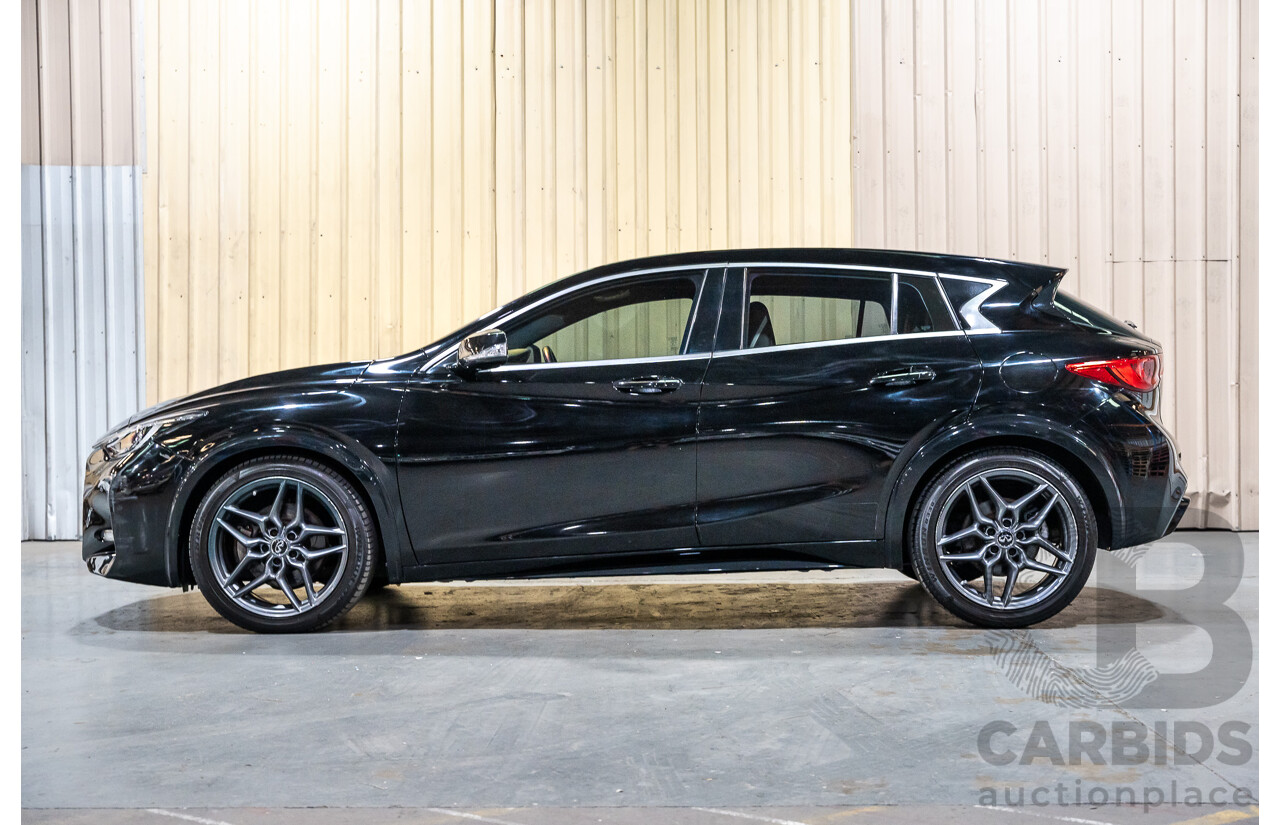 08/2016 Infiniti Q30 Sport 4d Hatchback Metallic Black Turbo Diesel 2.2L