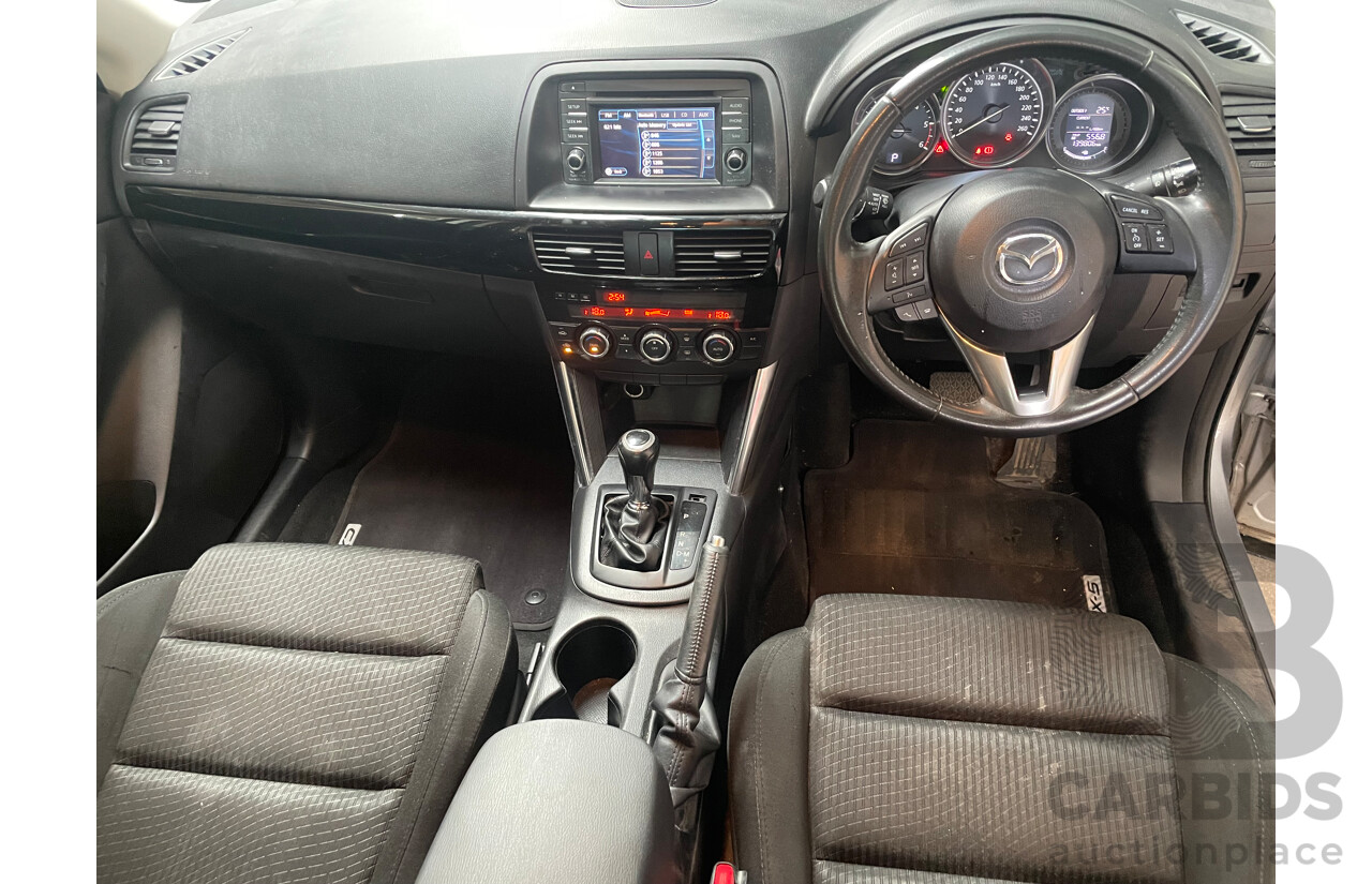 7/2013 Mazda Cx-5 MAXX Sport (4x4)  4d Wagon Silver 2.2L