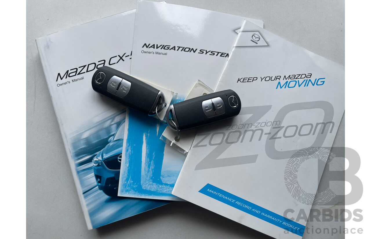 7/2013 Mazda Cx-5 MAXX Sport (4x4)  4d Wagon Silver 2.2L