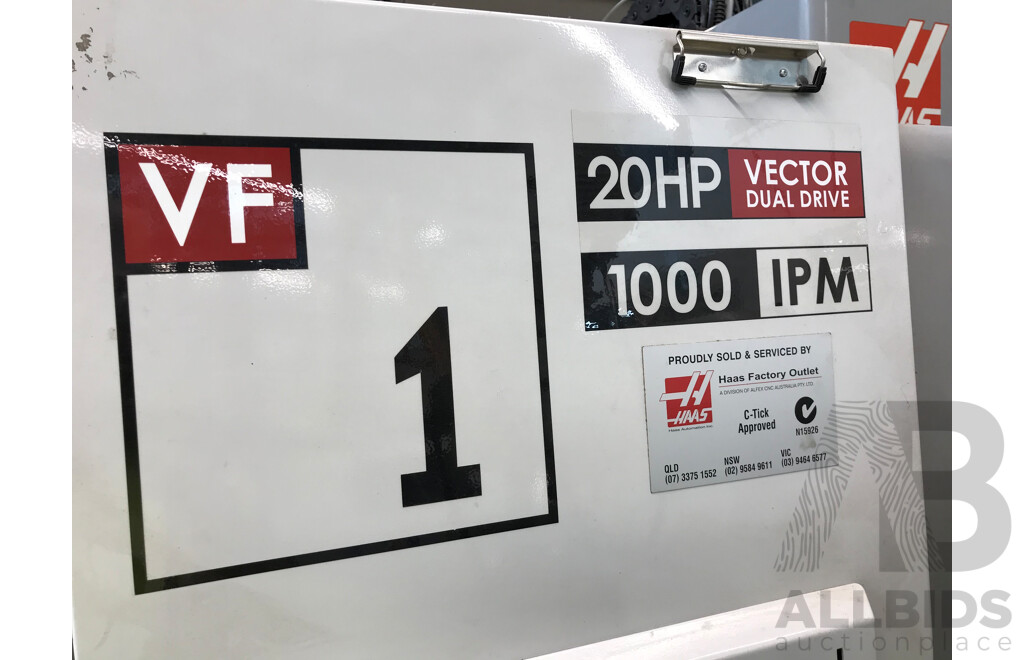 Haas VF-1D CNC Vertical Machining Center